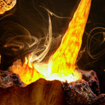 Fire Dragon Resin Lamps
