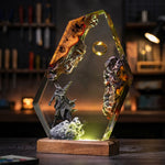 Dark Lord Ring of Power Resin Lamp